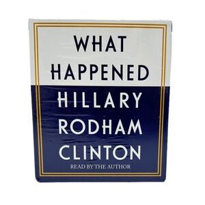 What Happened: Hillary Rodham Clinton Audiobook New‎ in Shrink Wrap 18h 35 min